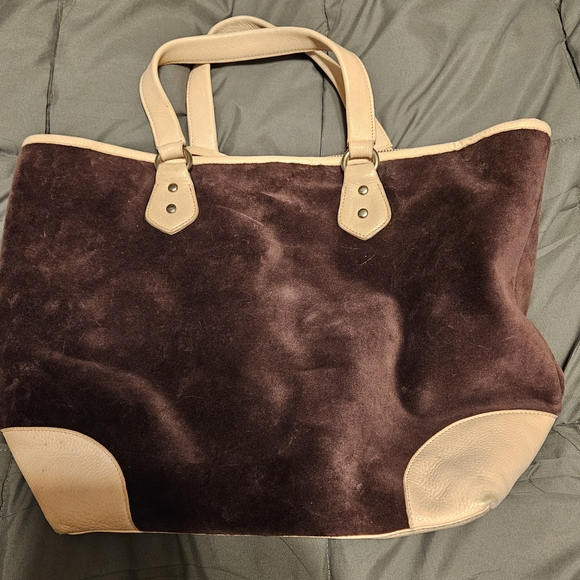 Juicy Couture Brown and Cream Tote Bag - Picture 3 of 8